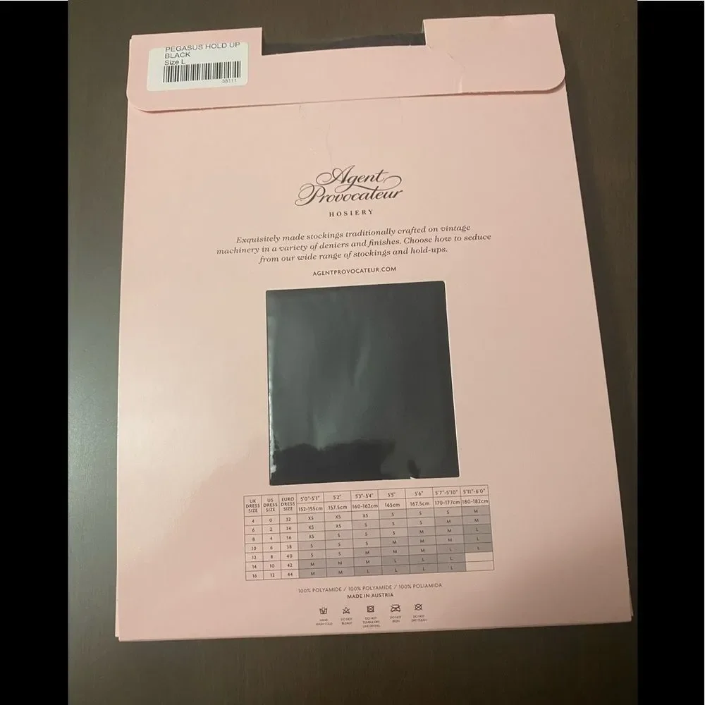 - Agent Provocateur Pegasus Hold Up Hosiery - Picture 5 of 6